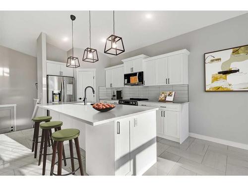 10325 128 Avenue, Grande Prairie, AB - Indoor Photo Showing Kitchen With Upgraded Kitchen