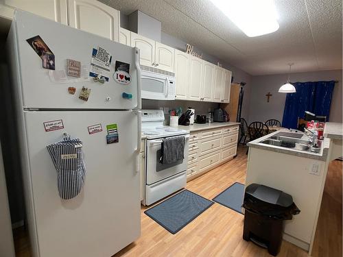 204-4646 55Th Avenue, High Prairie, AB - Indoor Photo Showing Kitchen With Double Sink