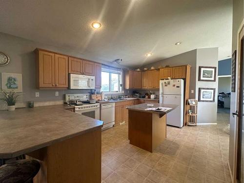 75101 164 Range Road, High Prairie, AB - Indoor Photo Showing Kitchen With Double Sink