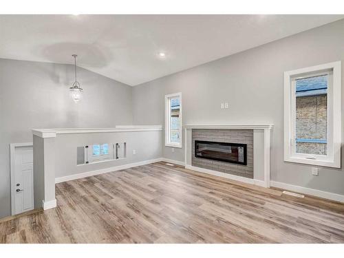 9095 80 Avenue, Grande Prairie, AB - Indoor With Fireplace