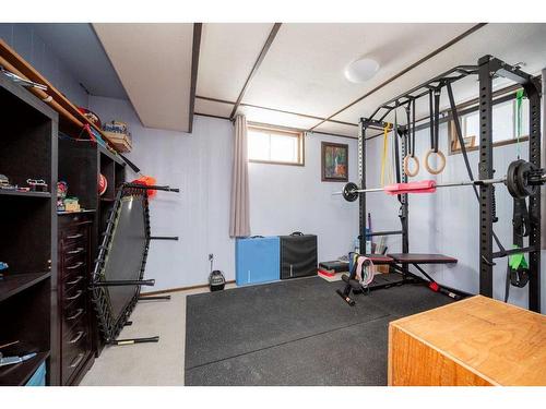 9715 118 Avenue, Grande Prairie, AB - Indoor Photo Showing Gym Room