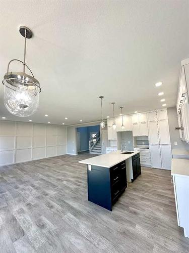 8805 59 Avenue, Grande Prairie, AB - Indoor Photo Showing Kitchen With Upgraded Kitchen