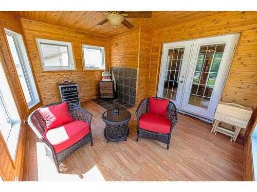 93 715010 Range Road 84, Rural Grande Prairie No. 1, County Of, AB -  With Fireplace With Deck Patio Veranda With Exterior
