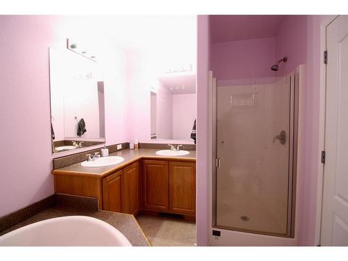 39 Deerglen Trailer Park, High Level, AB - Indoor Photo Showing Bathroom