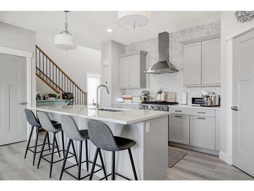 8645 121 Avenue, Grande Prairie, AB - Indoor Photo Showing Kitchen With Upgraded Kitchen