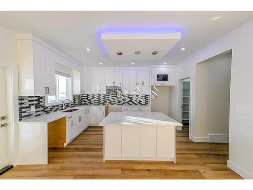 13054 Royal Blvd, Grande Prairie, AB - Indoor Photo Showing Kitchen With Upgraded Kitchen