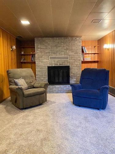 4721 55Th Avenue, High Prairie, AB - Indoor With Fireplace
