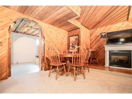25-842070 Range Road 241, Rural Northern Lights, County Of, AB - Indoor With Fireplace