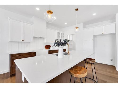 12010 77 Avenue, Grande Prairie, AB - Indoor Photo Showing Kitchen With Upgraded Kitchen