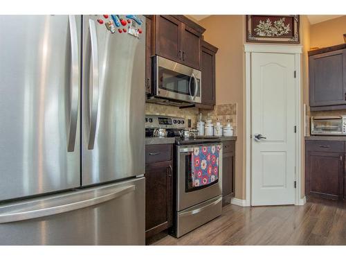 8833 73 Avenue, Grande Prairie, AB - Indoor Photo Showing Kitchen With Stainless Steel Kitchen