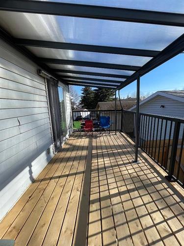 4313-50A Avenue, High Prairie, AB - Outdoor With Deck Patio Veranda With Exterior