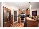 144 Pinnacle Boulevard, Grande Prairie, AB  - Indoor Photo Showing Kitchen With Stainless Steel Kitchen 