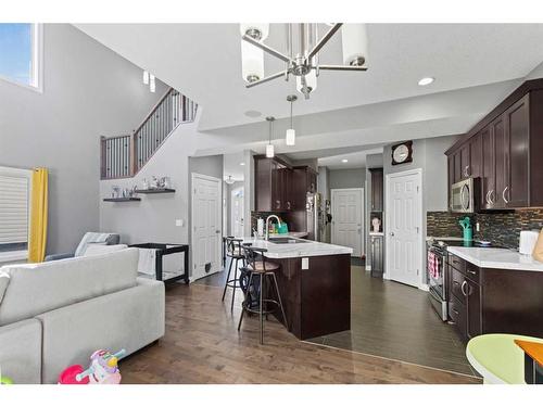 8009 112 Street, Grande Prairie, AB - Indoor Photo Showing Kitchen With Upgraded Kitchen
