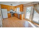 5237 54 Avenue, Berwyn, AB  - Indoor Photo Showing Kitchen With Double Sink 