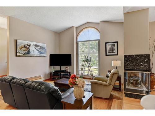 70023B 710 Township, Rural Grande Prairie No. 1, County Of, AB - Indoor Photo Showing Living Room With Fireplace