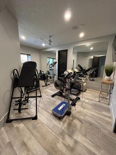 61033 704A Township, Rural Grande Prairie No. 1, County Of, AB - Indoor Photo Showing Gym Room