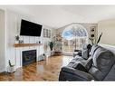 9010 Lakeshore Drive, Grande Prairie, AB  - Indoor Photo Showing Living Room With Fireplace 