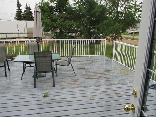 #308 6Th Avenue Se, Manning, AB - Outdoor With Deck Patio Veranda With Exterior