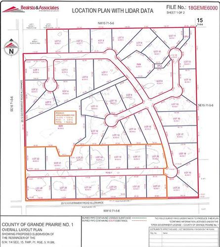 Sw-15-71-5-W6, Rural Grande Prairie No. 1, County Of, AB 