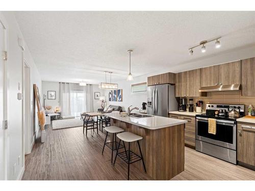 12625 102A Street, Grande Prairie, AB - Indoor Photo Showing Kitchen With Double Sink