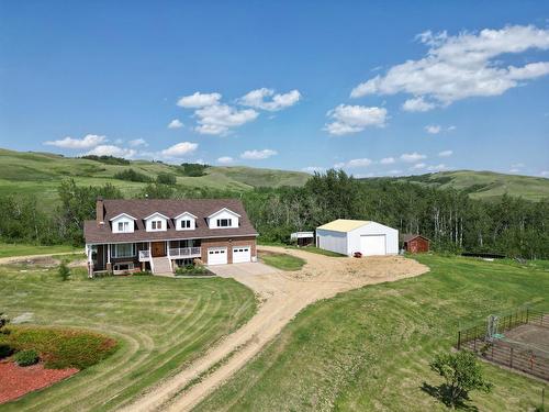232057 Twp Rd 684, Rural Peace No. 135, M.D. Of, AB - Outdoor With Deck Patio Veranda With View