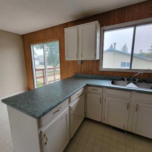 4719 47 Avenue, Grimshaw, AB - Indoor Photo Showing Kitchen With Double Sink