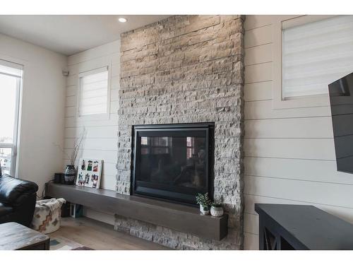 15422 107 Street, Rural Grande Prairie No. 1, County Of, AB - Indoor Photo Showing Living Room With Fireplace