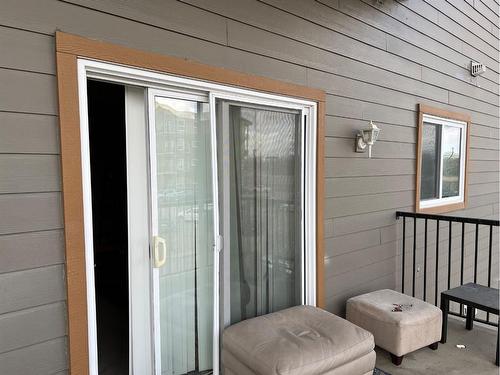 208-9221 Lakeland Drive, Grande Prairie, AB - Outdoor With Deck Patio Veranda With Exterior