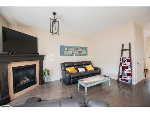 6509 111A Street, Grande Prairie, AB - Indoor Photo Showing Living Room With Fireplace