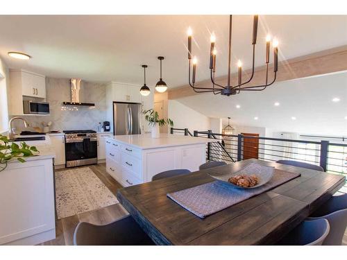 10126 95 Avenue, Grande Prairie, AB - Indoor Photo Showing Kitchen With Stainless Steel Kitchen With Upgraded Kitchen