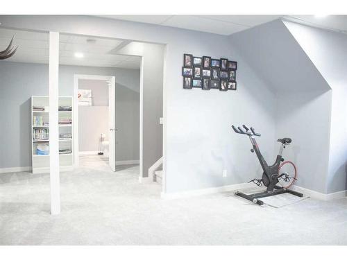 62 Pinnacle Lake Drive, Grande Prairie, AB - Indoor Photo Showing Gym Room