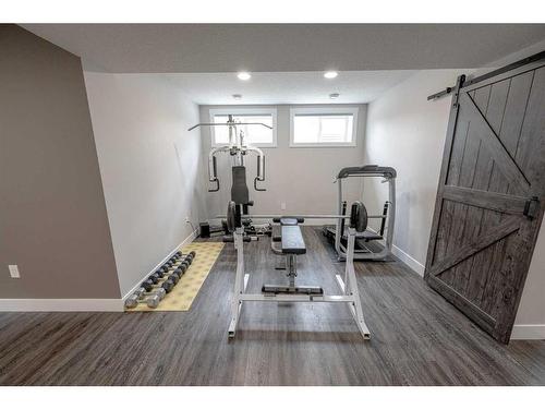 8813 60 Avenue, Grande Prairie, AB - Indoor Photo Showing Gym Room