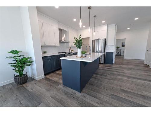 8726 128 Avenue, Grande Prairie, AB - Indoor Photo Showing Kitchen With Upgraded Kitchen