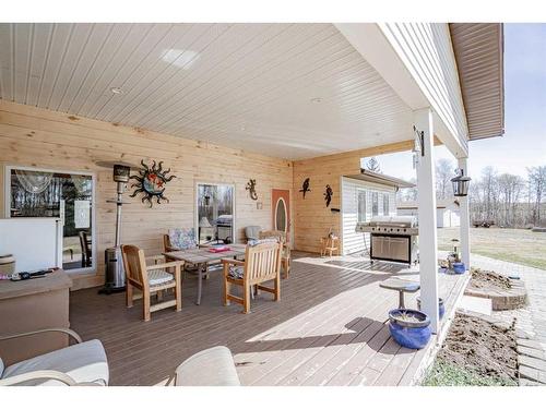 #125-842072 Range Road 241, Rural Northern Lights, County Of, AB -  With Deck Patio Veranda With Exterior