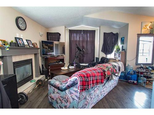 7301 115B Street, Grande Prairie, AB - Indoor With Fireplace