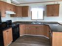 4718 49 Street, Berwyn, AB  - Indoor Photo Showing Kitchen With Double Sink 