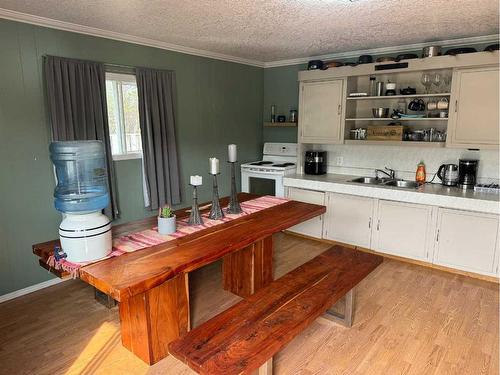 10421 89 Street, Peace River, AB - Indoor Photo Showing Kitchen With Double Sink