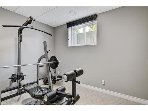7719 Saxony Road, Rural Grande Prairie No. 1, County Of, AB - Indoor Photo Showing Gym Room