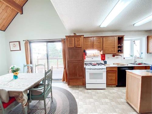 4431 45A Avenue, Rycroft, AB - Indoor Photo Showing Kitchen With Double Sink