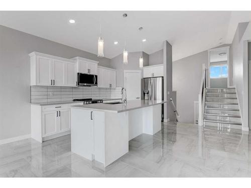 10321 128 Avenue, Grande Prairie, AB - Indoor Photo Showing Kitchen With Upgraded Kitchen