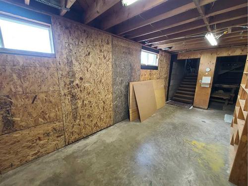 82142 744 Highway, Rural Northern Sunrise County, AB - Indoor Photo Showing Basement