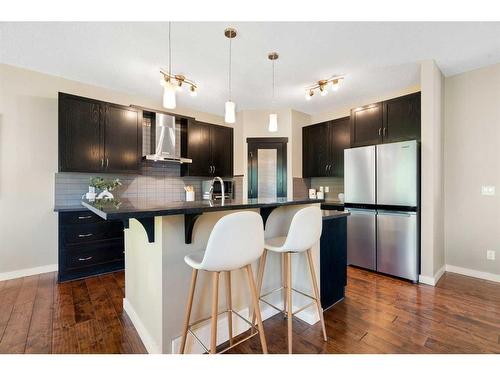 80 Walden Square Se, Calgary, AB - Indoor Photo Showing Kitchen With Upgraded Kitchen