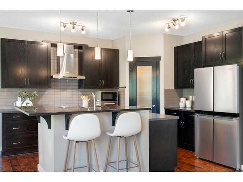 80 Walden Square Se, Calgary, AB - Indoor Photo Showing Kitchen With Upgraded Kitchen