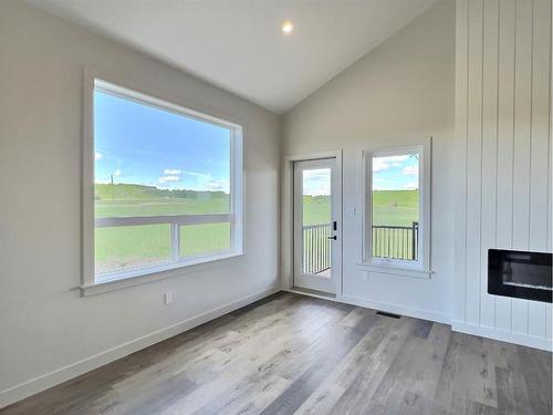 9-715034 Range Road 73, Rural Grande Prairie No. 1, County Of, AB - Indoor Photo Showing Other Room With Fireplace