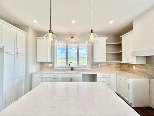 9-715034 Range Road 73, Rural Grande Prairie No. 1, County Of, AB - Indoor Photo Showing Kitchen With Upgraded Kitchen