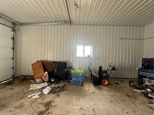 21076 683 Highway, Rural Northern Sunrise County, AB - Indoor Photo Showing Garage