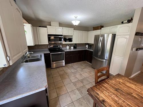 11802 78 Street, Peace River, AB - Indoor Photo Showing Kitchen With Double Sink