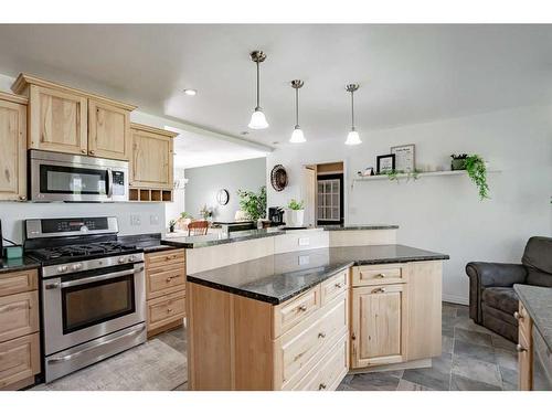 850037 Highway 743, Rural Northern Lights, County Of, AB - Indoor Photo Showing Kitchen With Stainless Steel Kitchen