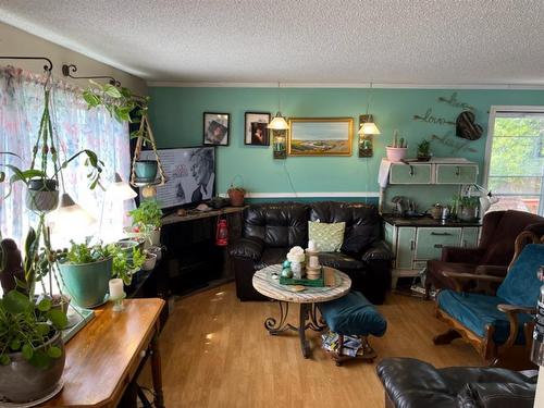 10110 100 Avenue, Nampa, AB - Indoor Photo Showing Living Room