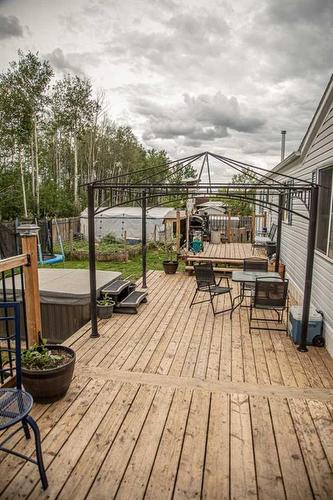 9805 108 Street, High Level, AB - Outdoor With Deck Patio Veranda